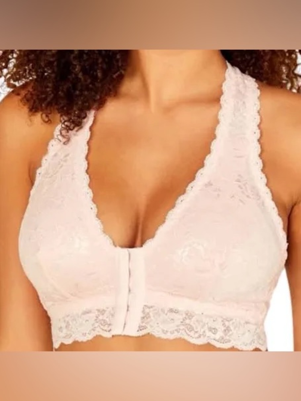 Cosabella Curvy Large Racerback in Pink Lilly